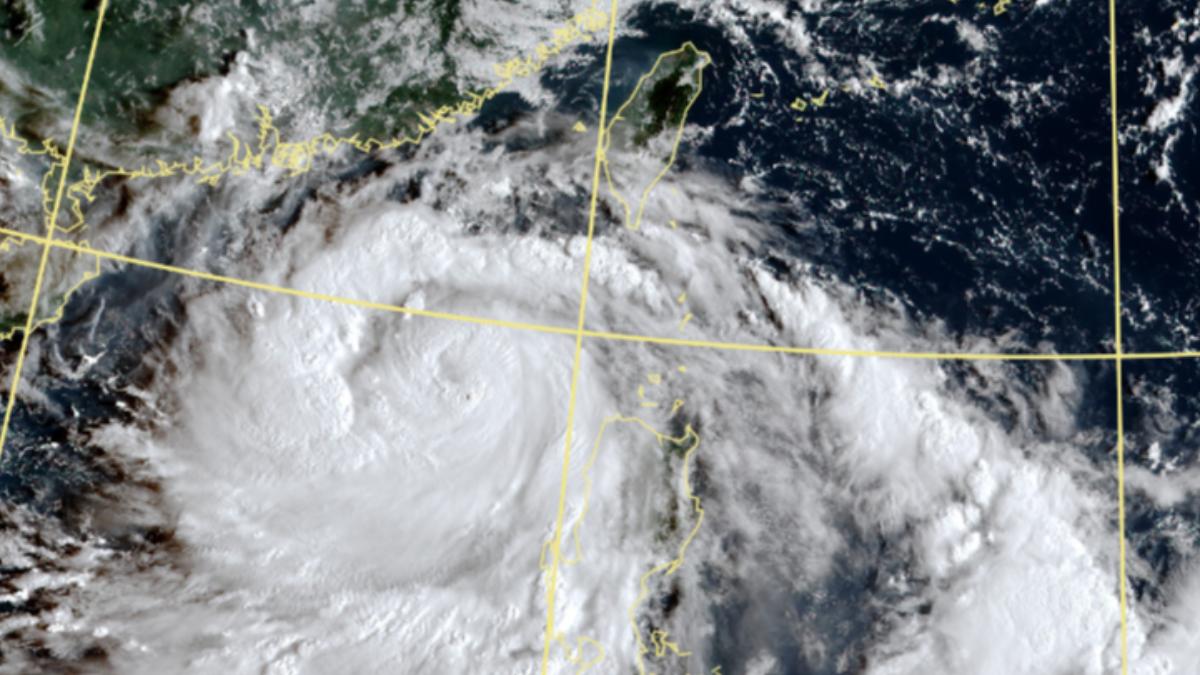 Tropical Storm Yagi moves west, no direct threat to Taiwan (Courtesy of the CWA)