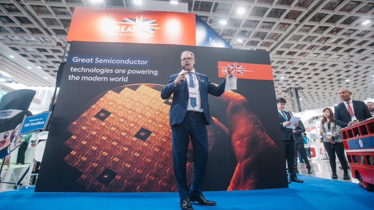 U.K. seeks deeper ties with Taiwan in semiconductor industry (Courtesy of British Office Taipei)