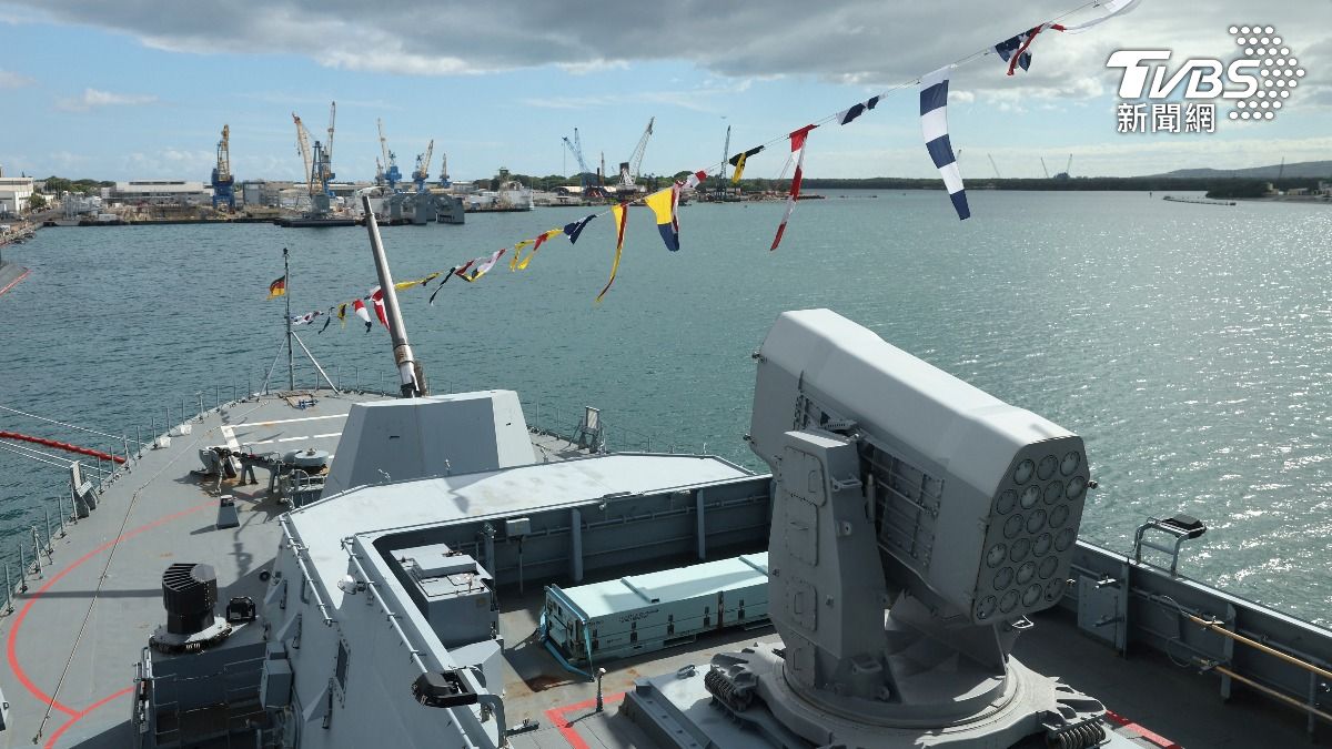 German frigate Baden-Württemberg (TPG PHOTO)