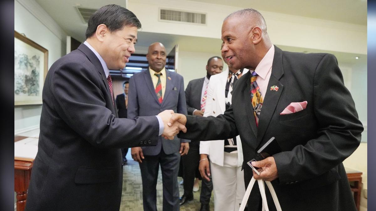 Taiwan to strengthen ties with Saint Christopher and Nevis (Courtesy of MOFA)