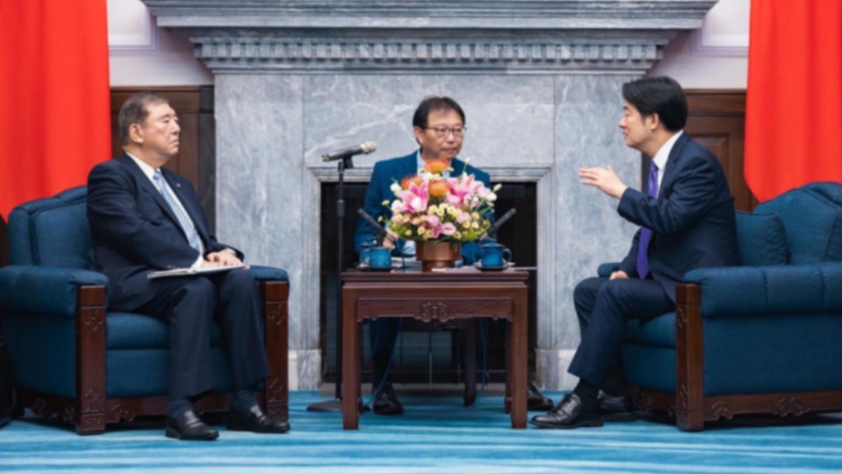 Lai Ching-te congratulates Ishiba on win (Courtesy of the Presidential Office)