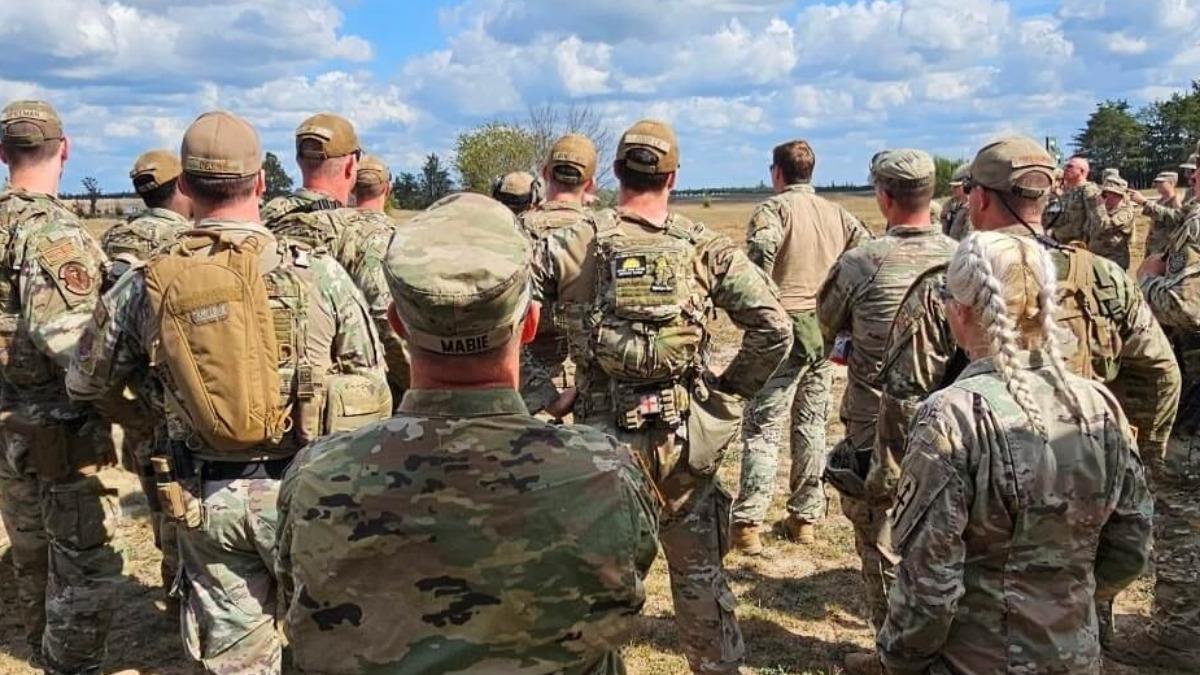 Taiwan joins U.S. military drills (Screengrab from Camp Grayling Joint Maneuver Training Center FB)