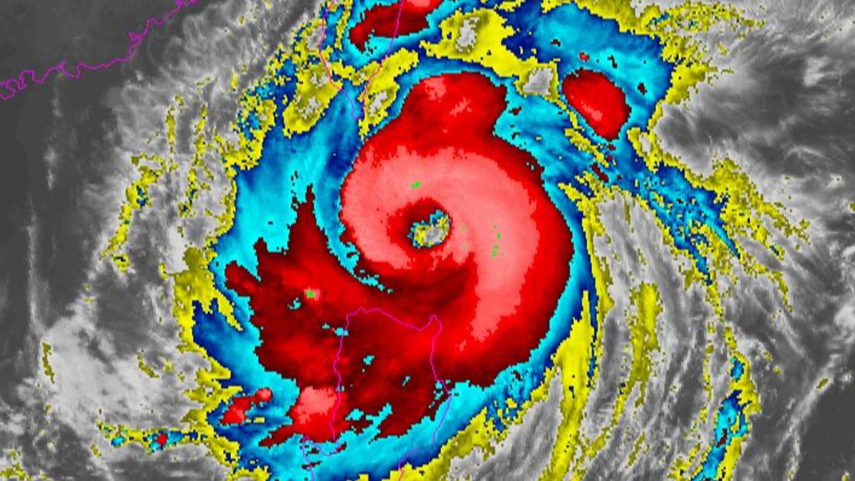 Northeast Taiwan braces for intense downpours midweek (NOAA via TVBS News)