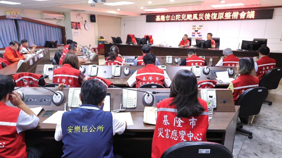 Keelung mayor unveils new disaster relief standards (Keelung City Gov’t)