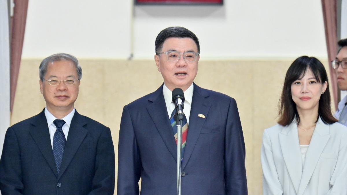 Premier Cho urges delay on controversial Taiwan bills (Courtesy of Executive Yuan)