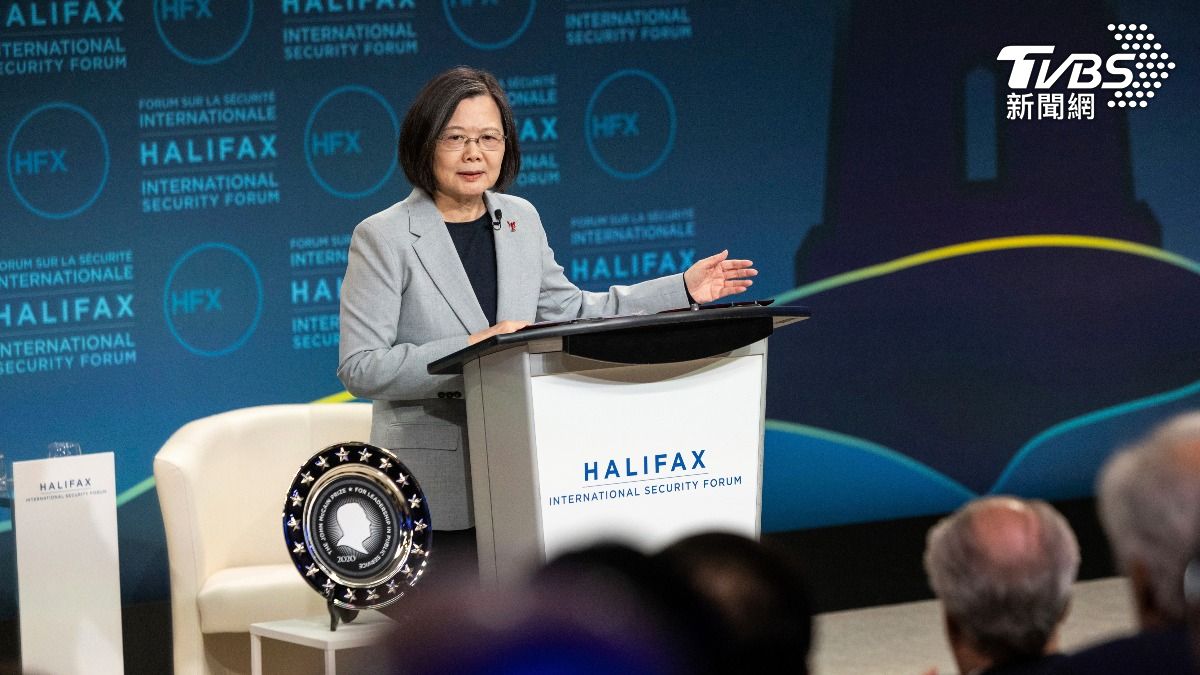 Tsai Ing-wen returns to Taiwan after Canada visit (TPG PHOTO)