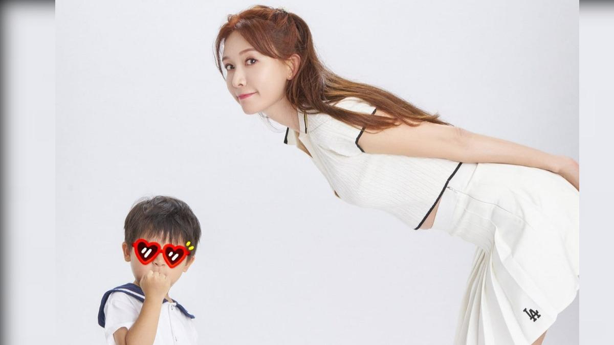 Lin Chi-ling shares rare son photos (Courtesy of Lin’s Instagram)