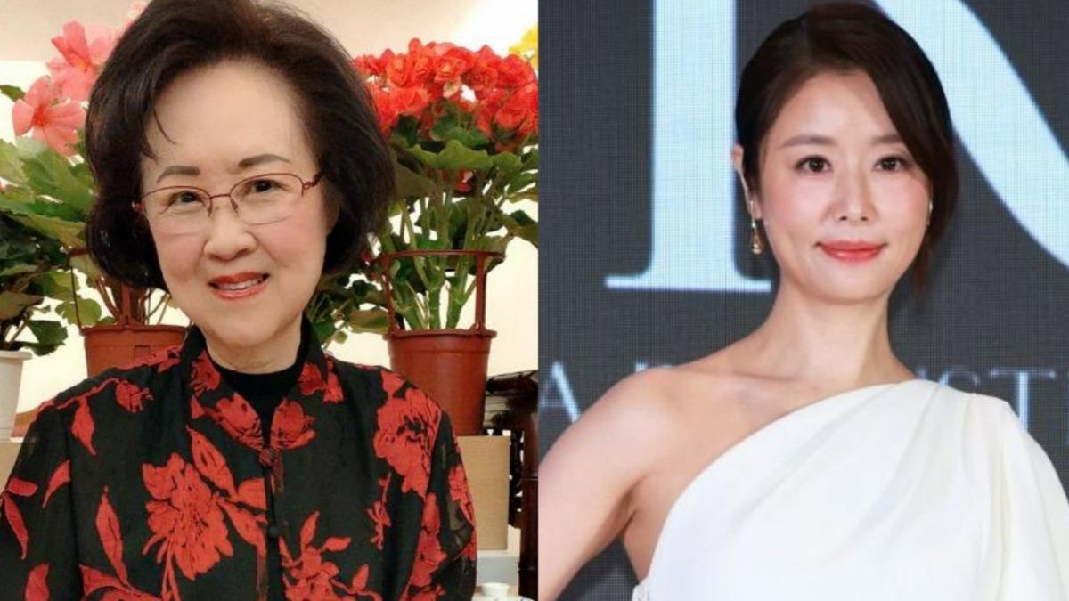 Ruby Lin mourns mentor Chiung Yao’s death (TVBS News; Courtesy of Chiung Yao’s FB)
