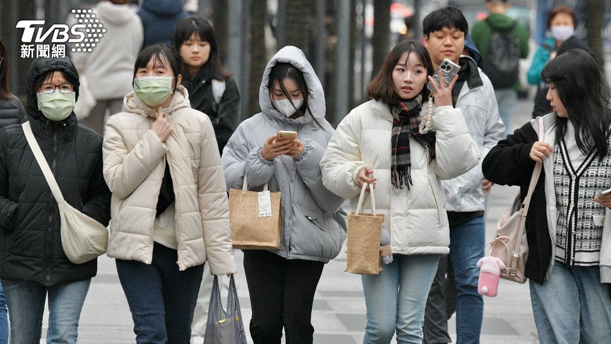 Northeast monsoon chills northern Taiwan, CWA reports (TVBS News)