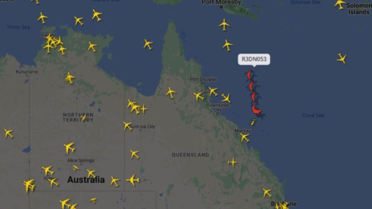 Taiwan eagerly awaits Santa’s arrival on Christmas Eve (Flightradar24)