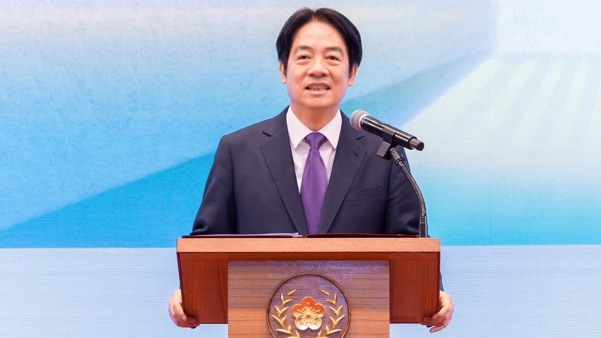 President Lai unveils upgraded military barracks in Taichung (Courtesy of Presidential Office)