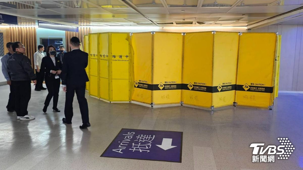 Fire alarm at Taoyuan airport swiftly contained (TVBS News)