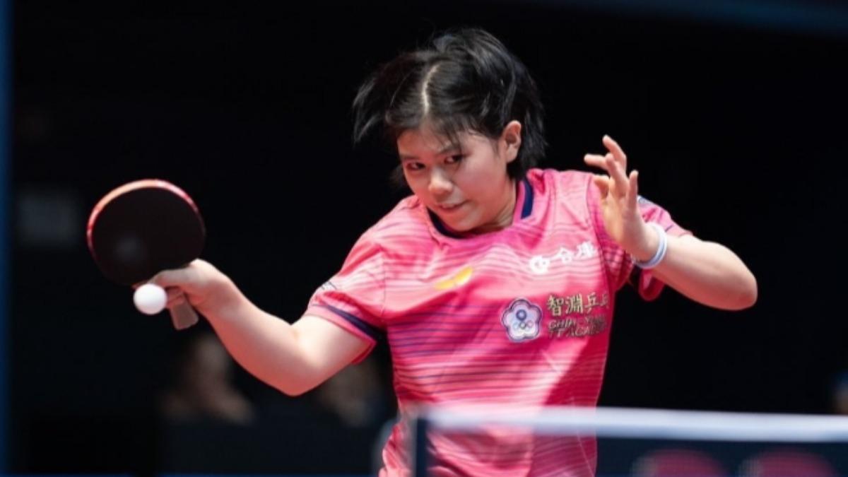 Taiwanese teen Yeh Yi-tian advances in Doha table tennis (Courtesy of Yeh’s instagram)