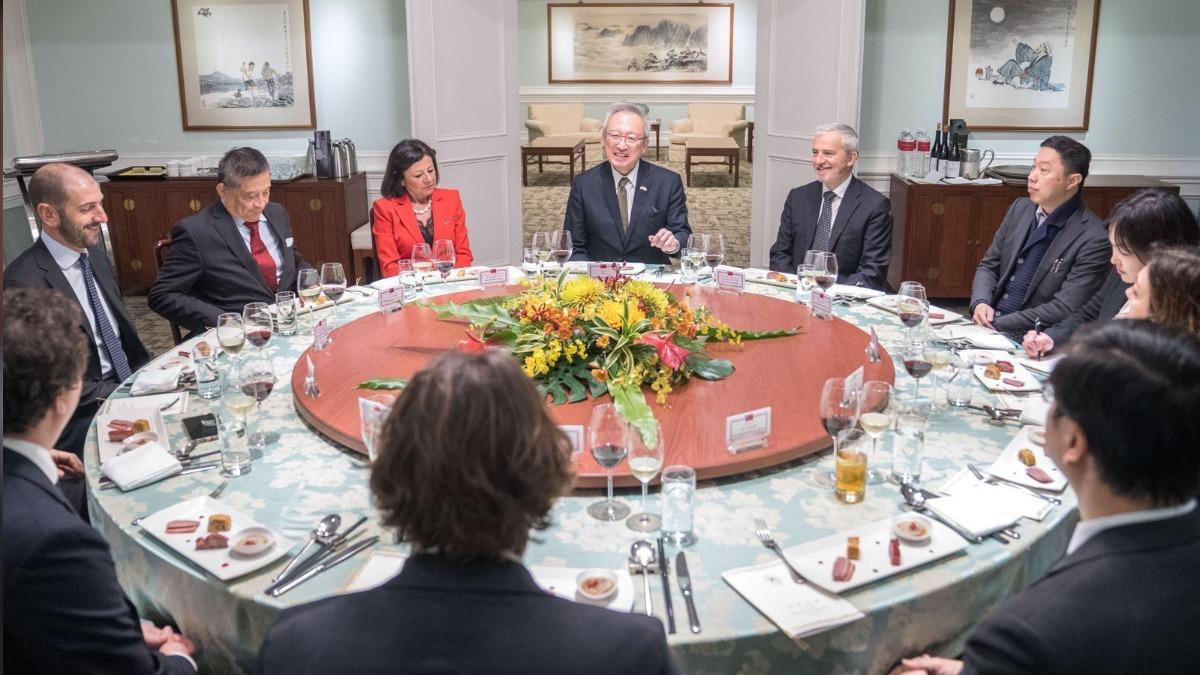 Taiwan, Italy discuss security and economic cooperation (MOFA)