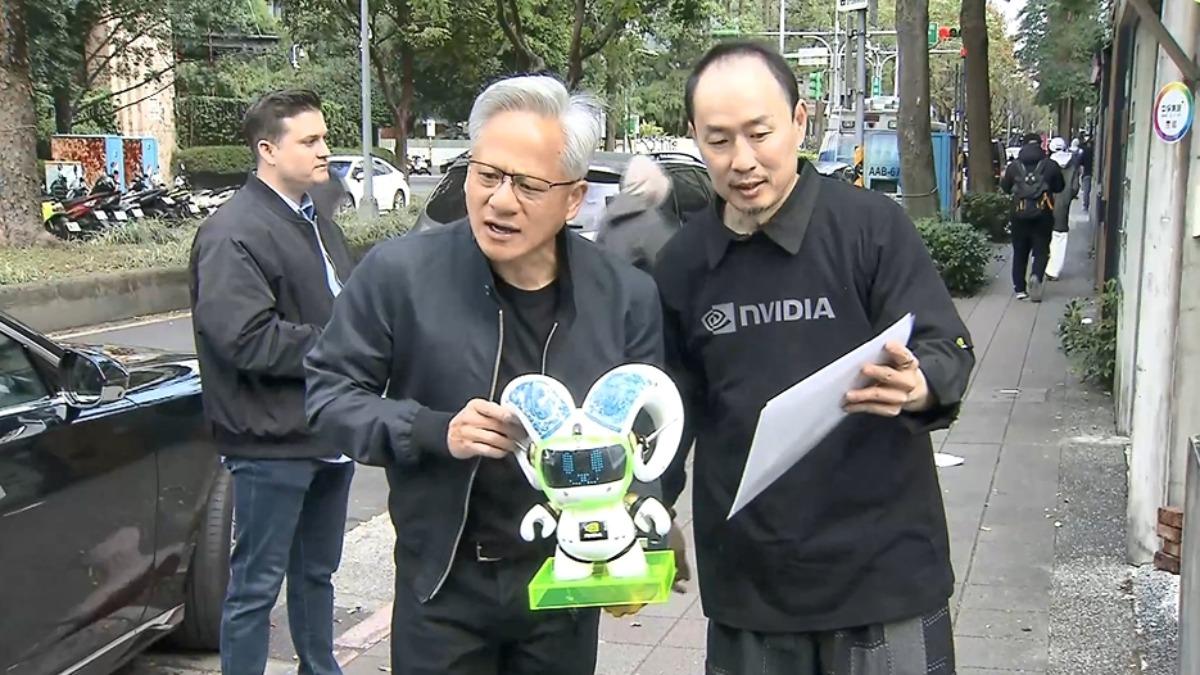Nvidia CEO plans busy Taipei schedule (TVBS News)