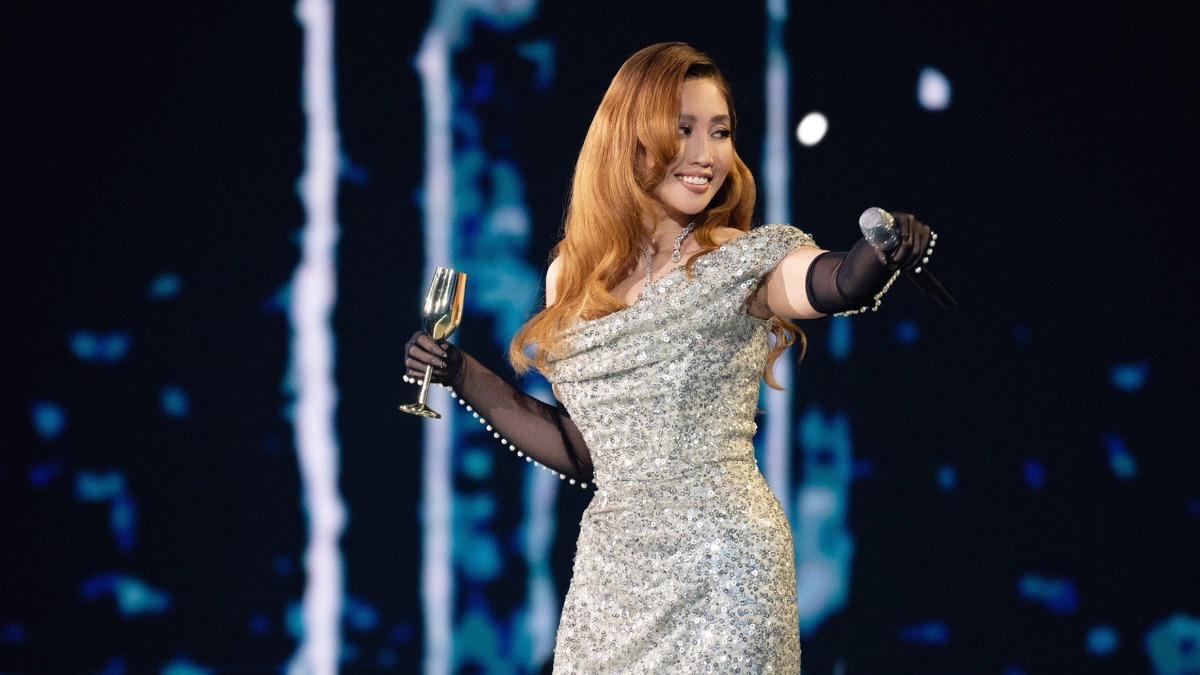 A-Lin dazzles 11,000 fans at Taipei Arena finale (Courtesy of Focus Music)