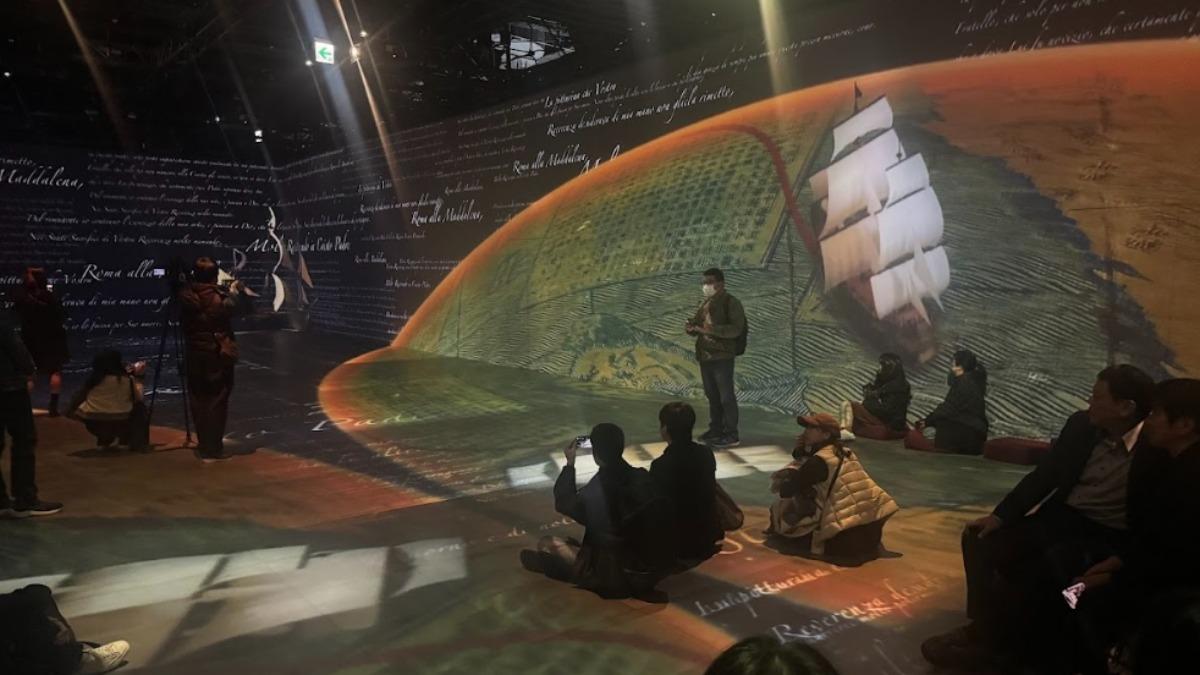 Creative art show featured at Taipei 101 (Courtesy of the National Palace Museum)