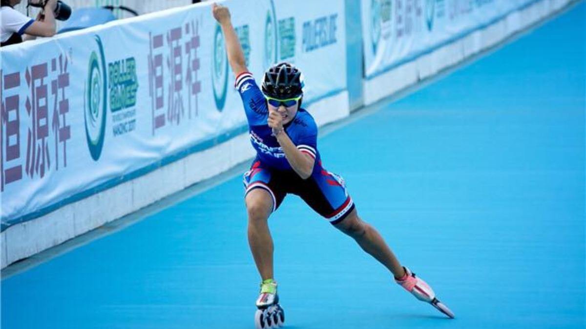Skater Chen clinches bronze in Harbin (Courtesy of Chen)