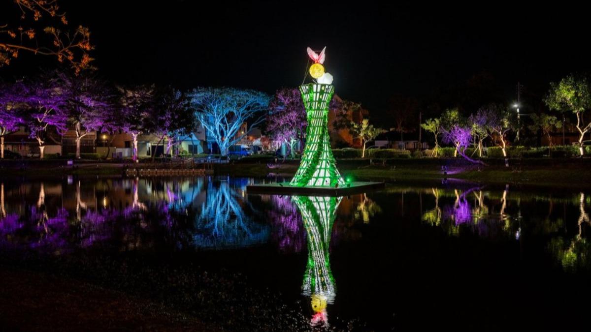 Tainan’s lantern festival draws 880,000 visitors (Courtesy of Tainan City Government)