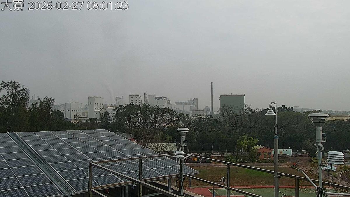 Poor air quality hits western Taiwan (Courtesy of the Taiwan Air Quality Monitoring Network)