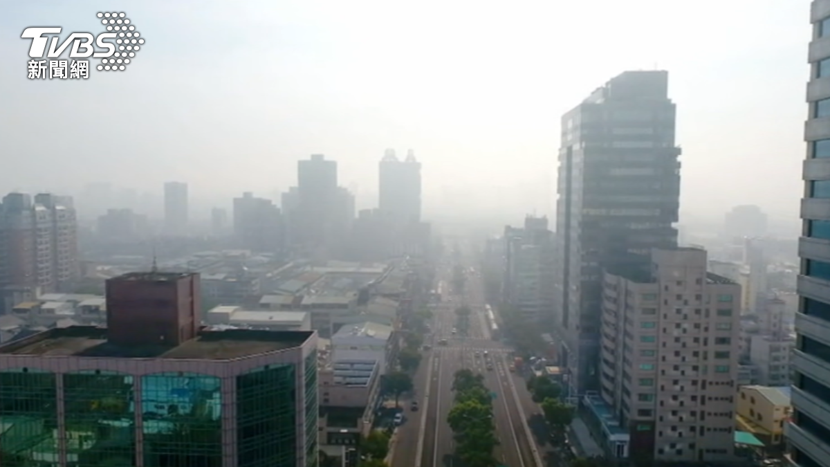 Poor air to persist until Thursday (TVBS News; Illustration purpose only)