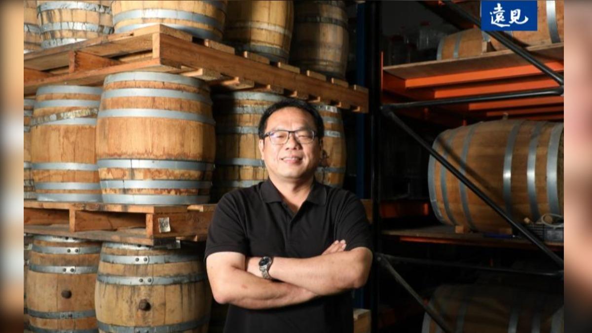 Luo Chi-neng is the founder of Hcwine. (Courtesy of Global Views)