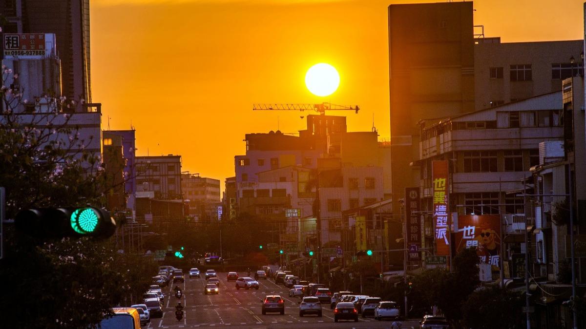 Chiayi preps for ’Manhattanhenge’ event (Courtesy of the Chiayi City Gov’t)
