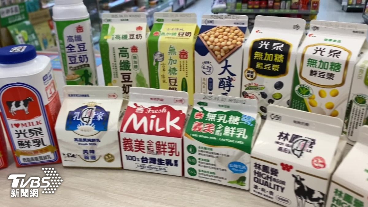 Free dairy and soy milk now available to Taipei students (TVBS News)