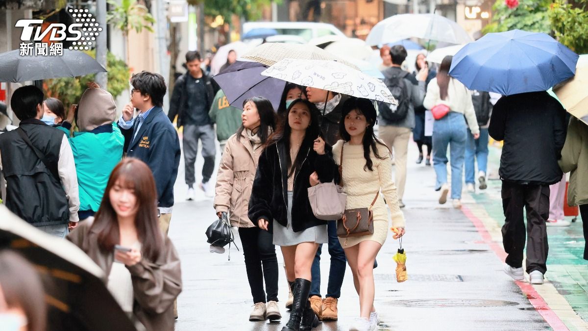 Taiwan braces for coldest days this week (Courtesy of the CWA)