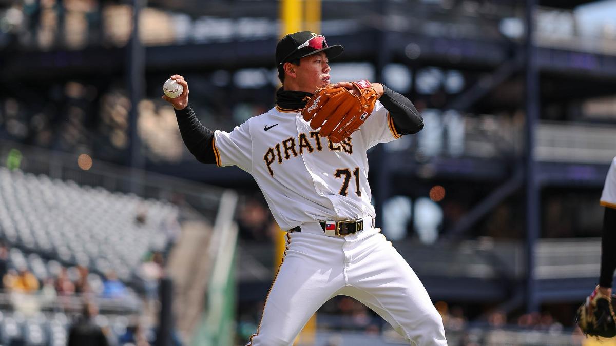 Cheng’s MLB stint ends after 10 days (Courtesy of Pittsburgh Pirates’ X)