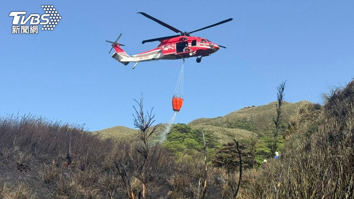 Fire at Yangmingshan Park burns 50 hectares, no injuries (TVBS News)
