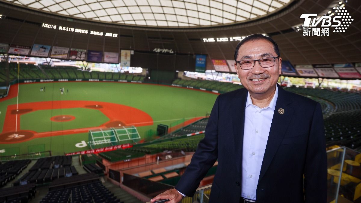 Hou Yu-ih aims to boost economy with dome management (Courtesy of New Taipei City Government)