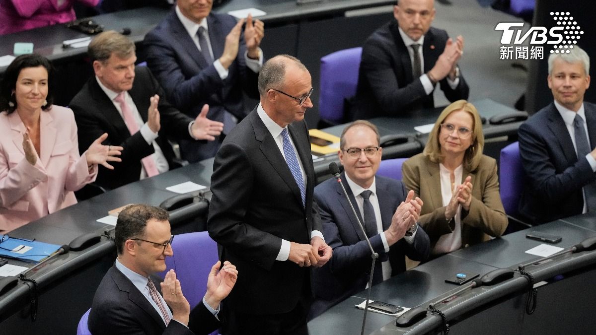 Taiwan highlights shared values with new German leader (TPG PHOTO)