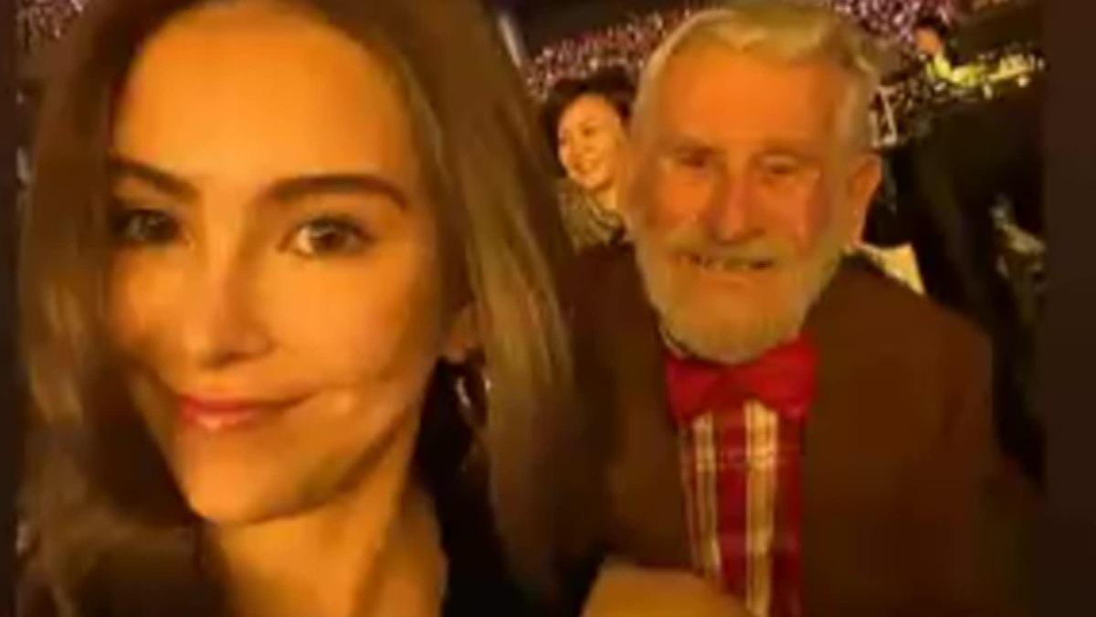Hannah Quinlivan’s grandfather has traveled from Australia to compete in the World Masters Games (Sc