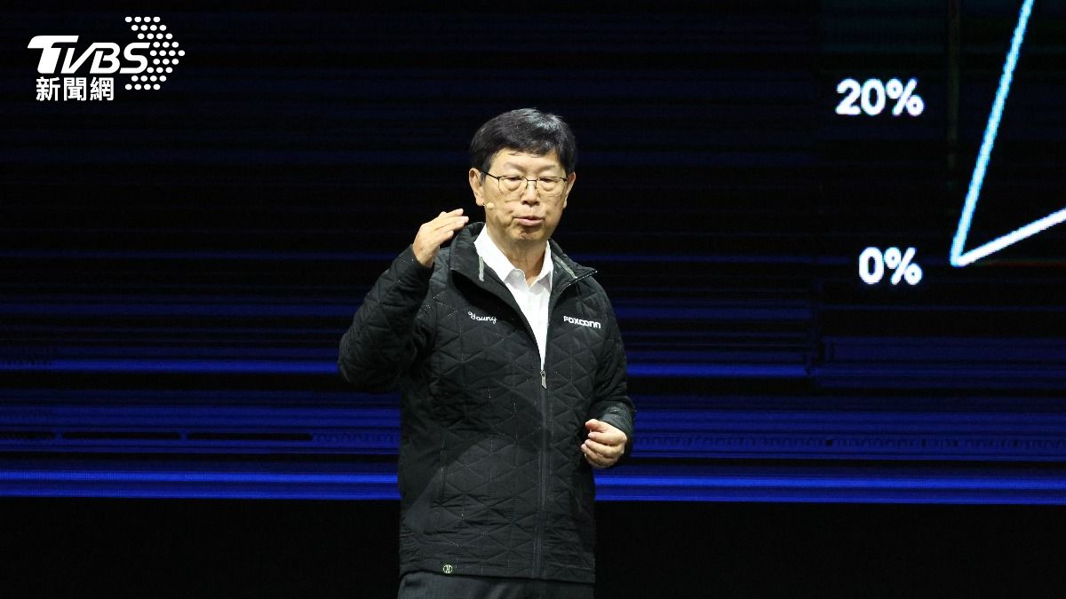 Hon Hai’s stock surges, secures second-largest market spot (TVBS News)
