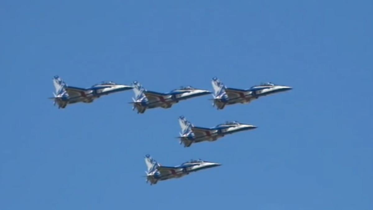 Brave Eagle replaces AT-3 for Thunder Tiger aerobatics (TVBS News)