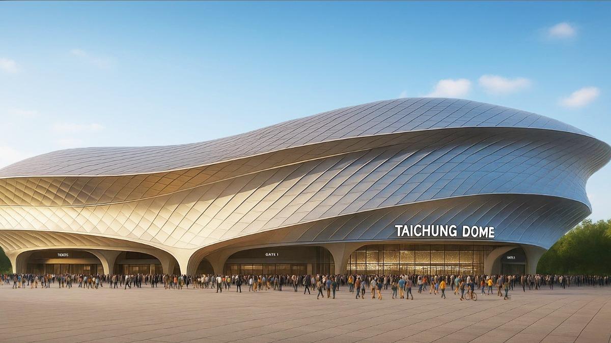 Taichung mayor reveals 2030 Super Dome project (Courtesy of Taichung City’s government)