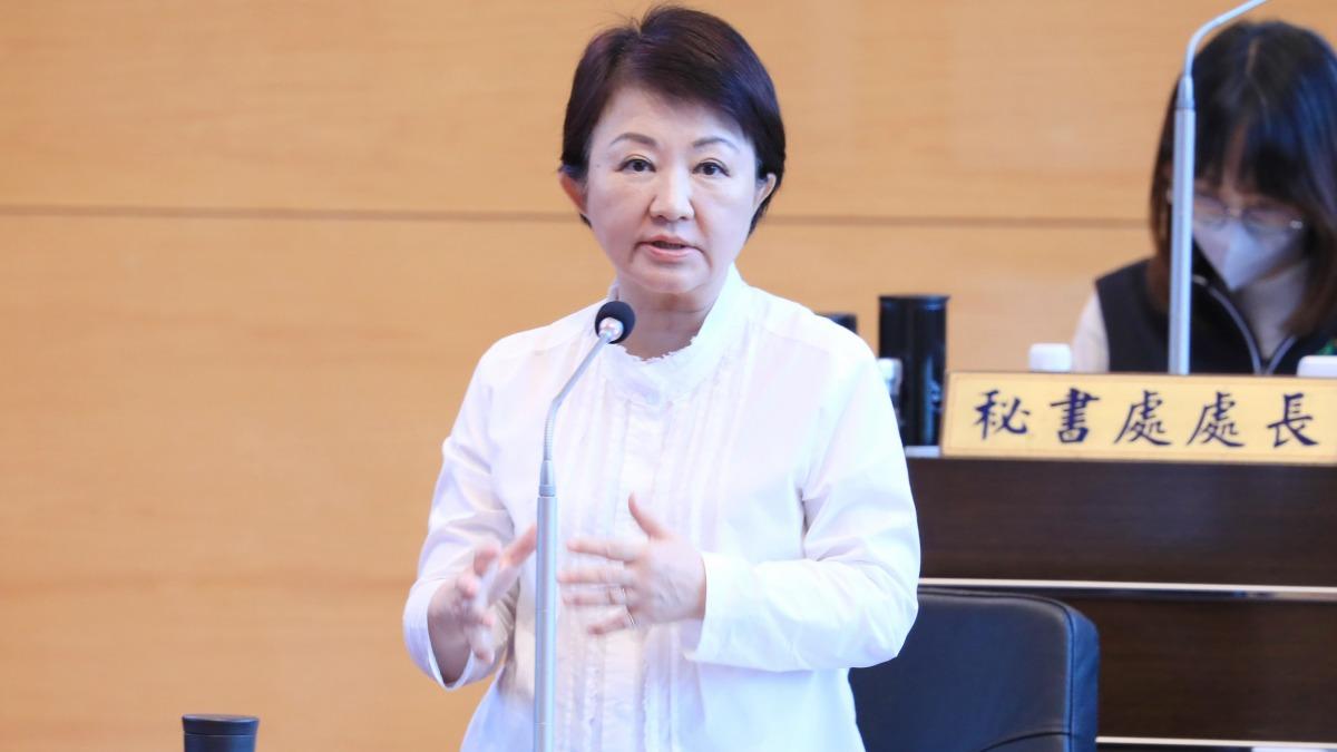 Taichung mayor backs nuclear referendum (Courtesy of Taichung City Government)
