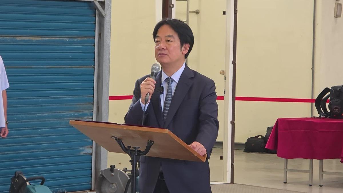 President Lai visits training center (TVBS News)