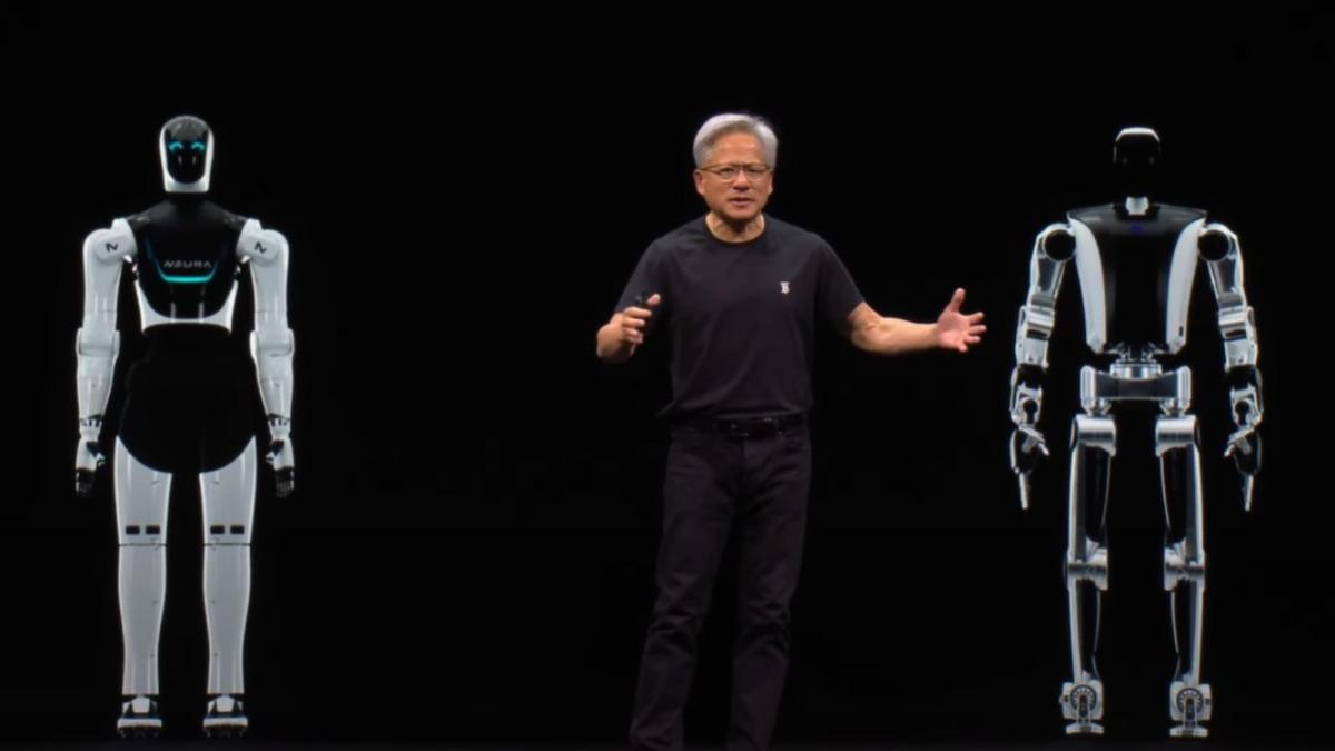 NVIDIA eyes AI, robotics growth (Screenshot of NVIDIA)
