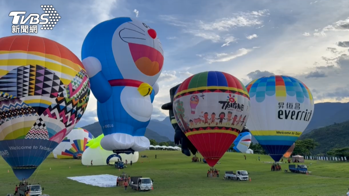 Taiwan balloon festival reschedules key events to Aug. 4