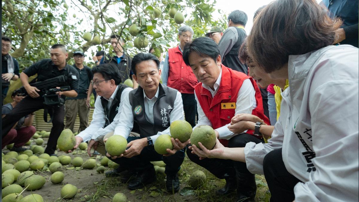 Typhoon Danas causes NT$1.59B in damage (Courtesy of the Office of the President)