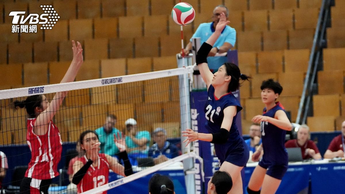 Taiwan beats China in volleyball for first time since 2013 (Courtesy of Chinese Taipei University Sp