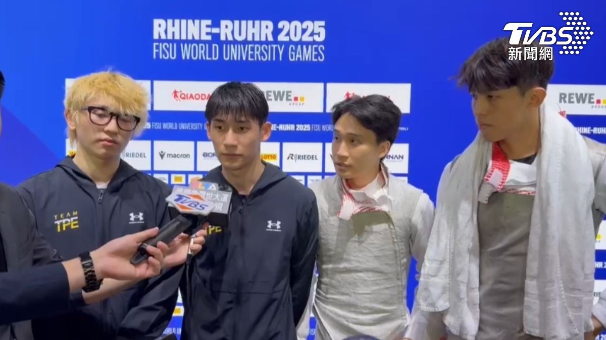 Taiwan’s fencing team bounces back to finish 7th overall (TVBS News)