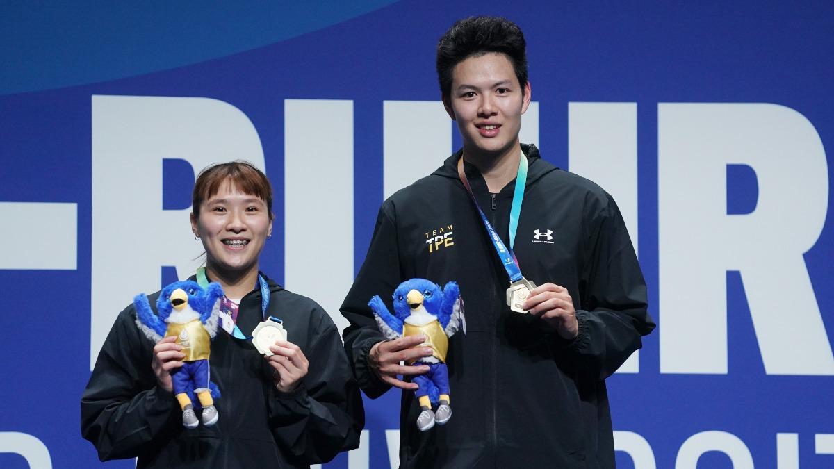 Taiwan badminton team dominates FISU World University Games (Courtesy of Chinese Taipei University S