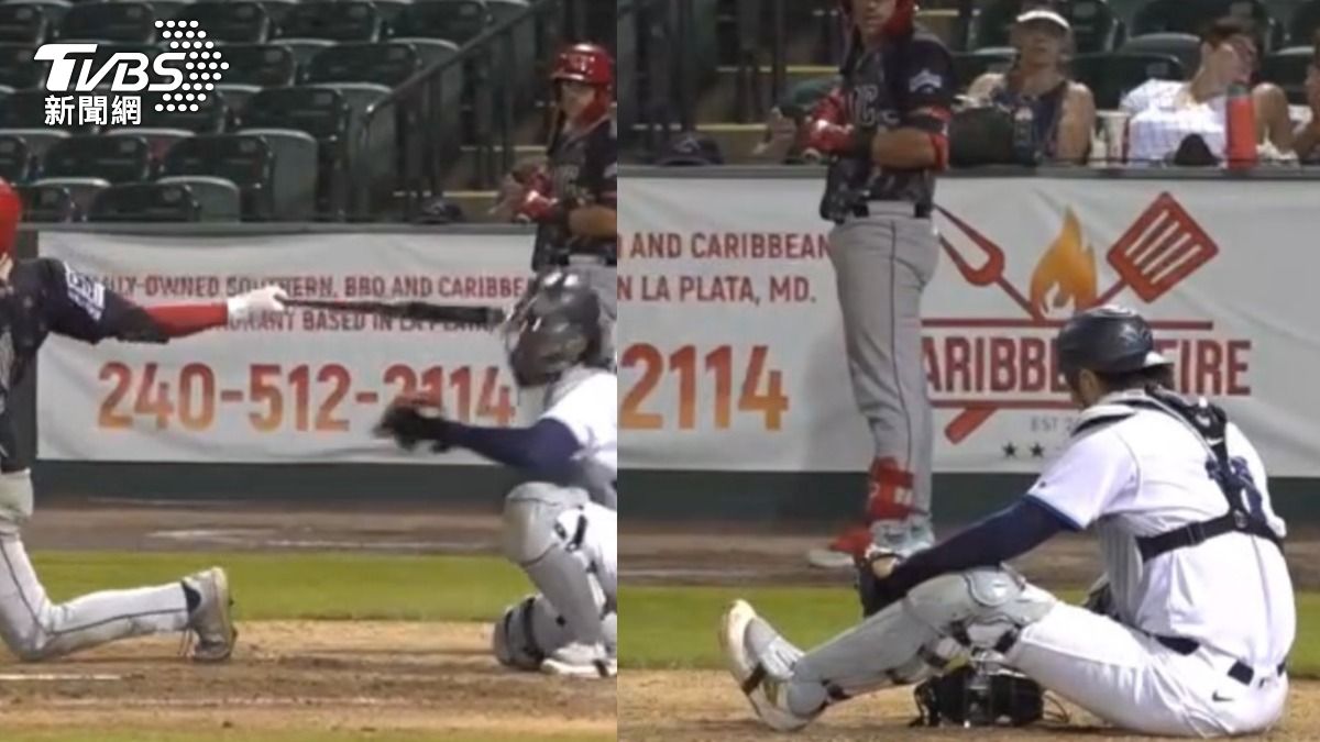 Taiwan catcher injured in frightening baseball accident (TVBS News)
