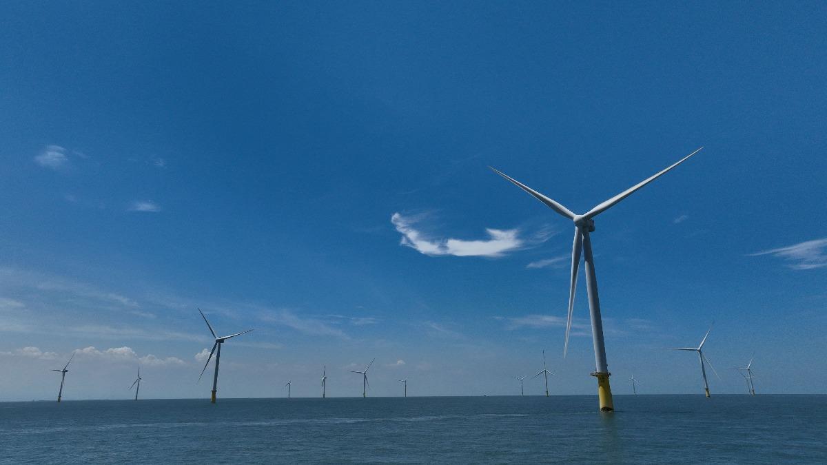 Taiwan Strait wind farm features 80 turbines at 640MW (Courtesy of Yunlin Offshore Wind Farm)