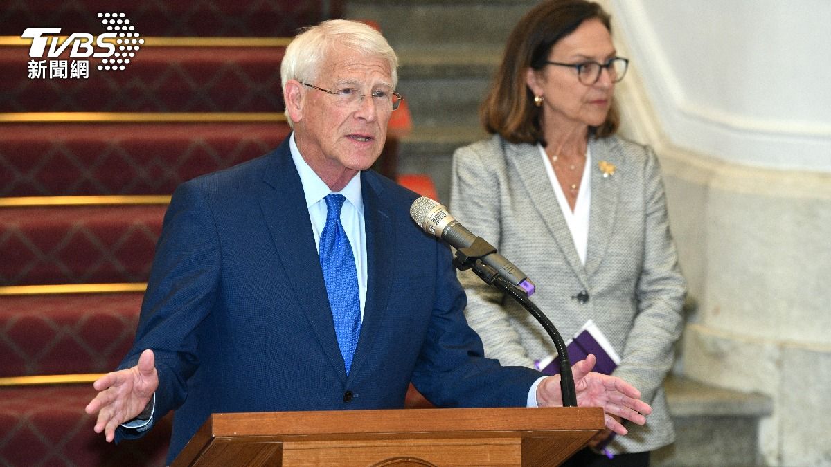 U.S. senator praises Taiwan’s defense plan (TVBS News)