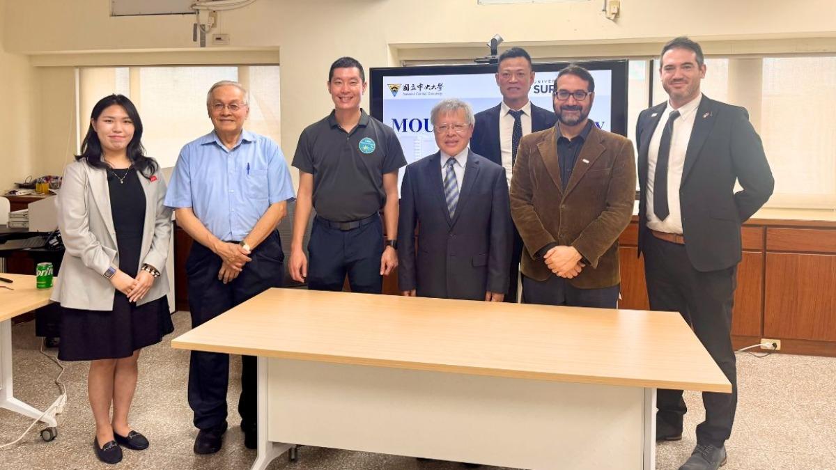 Taiwan, U.K. universities team up for space innovation (Courtesy of National Central University)