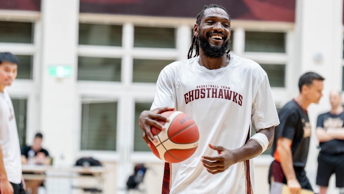 Former NBA star Kenneth Faried joins Taiwan basketball team (Courtesy of The TSG GhostHawks)